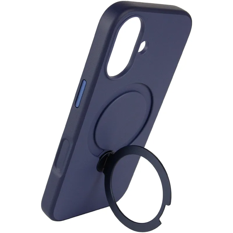 Чехол Ummi Colorful with MagSafe HQ Ring для Apple iPhone 17 (6.3") – Dark Blue. Фото 5 из 8
