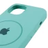 Чохол Silicone Armor Max with MagSafe для Apple iPhone 11 (6.1") – Бірюзовий / Marine Green. Фото 7 з 9