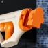 Водный аккумуляторный автомат Water Gun 185-66 (400ml) with lithium battery – White / Orange. Фото 5 из 5
