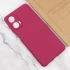 Чохол Silicone Case Lakshmi Plus з закритою камерою на Motorola Moto G24 – Бордовий / Marsala. Фото 4 з 4