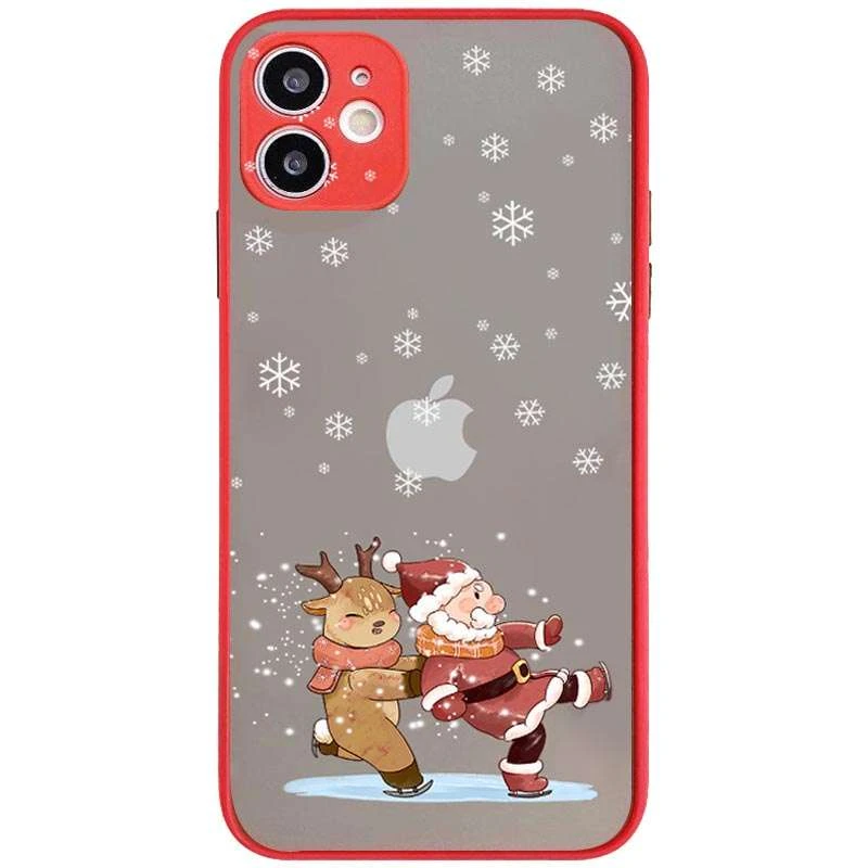 

TPU+PC чохол Christmas time на Apple iPhone 6/6s (4.7") (Санта)