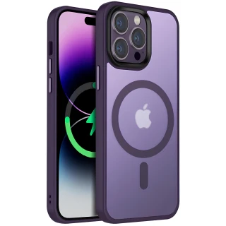 Чехол Colorful Metal Buttons MagSafe для Apple iPhone 14 Pro (6.1") фото 1 из 1