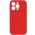 Чехол Silk Full Camera (AA) NO LOGO with Magnetic Fit для Apple iPhone 16 Pro Max – Красный / Red. Фото 3 из 5