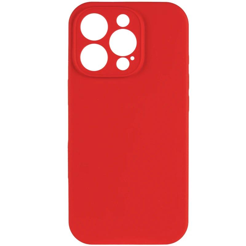 Чохол Silk Full Camera Protective (AA) NO LOGO для Apple iPhone 13 Pro (6.1") – Червоний / Red. Фото 3 з 7