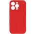 Чехол Silk Full Camera Protective (AA) NO LOGO для Apple iPhone 15 Pro Max (6.7") – Красный / Red. Фото 3 из 7