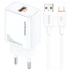 МЗП Amaya E59S QC3.0 18W (1USB-A) – White. Фото 1 з 3
