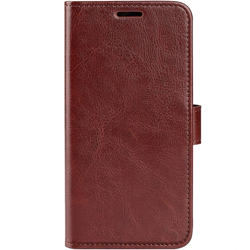 Кожаный чехол-книжка Wallet Style для Samsung Galaxy A37 5G – Brown. Фото 1 из 4
