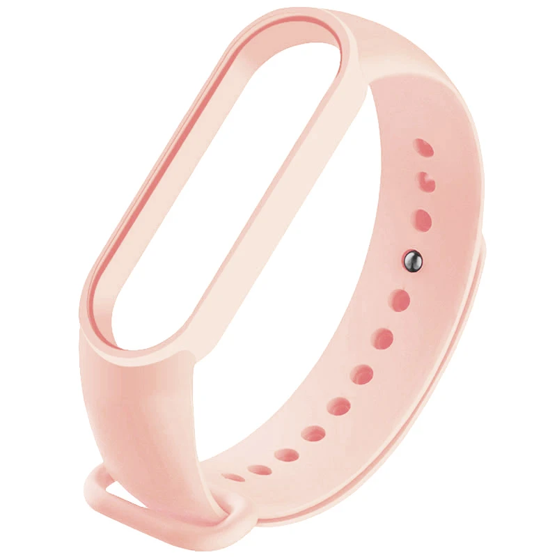 

Силиконовый ремешок для Xiaomi Mi Band 7 (Розовый / Chalk Pink), Рожевий / chalk pink