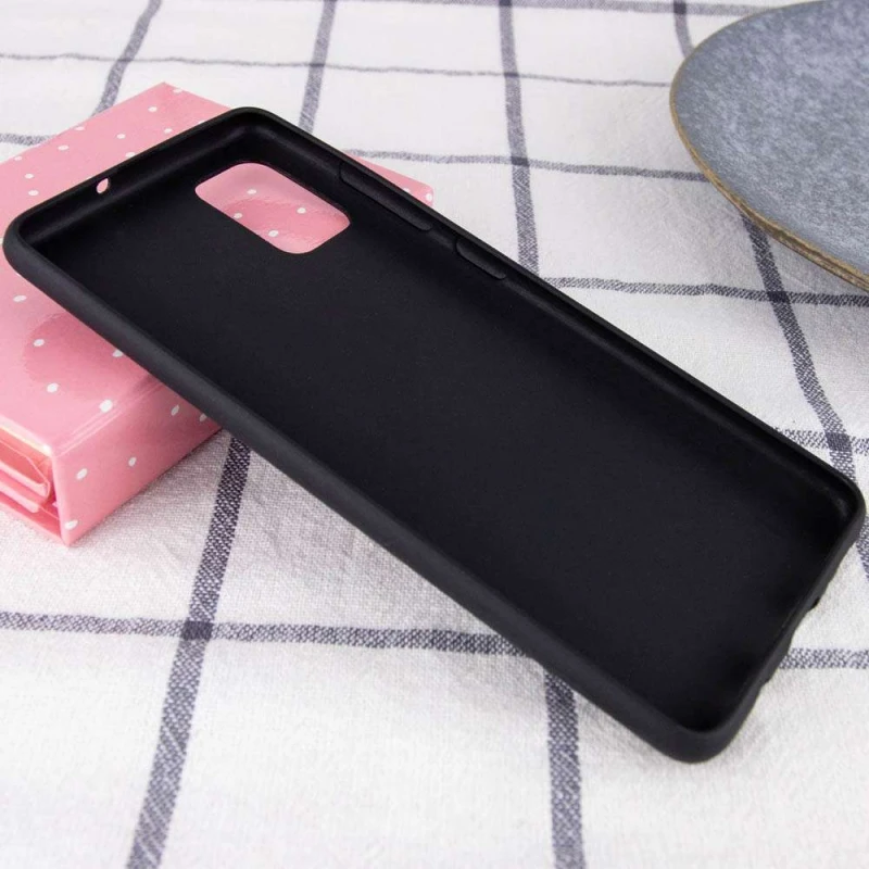 Чорний силіконовий чохол Epik на Samsung Galaxy A51 – Чорний. Фото 3 з 3