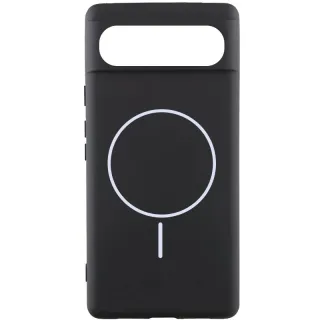 Чохол Silicone Cover Lakshmi (AA) with Magnetic Fit для Google Pixel 9 — Чорний / Black