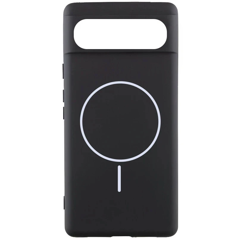 Силіконовий чохол Lakshmi MagFit для Google Pixel 9 Pro – Чорний / Black. Фото 1 з 6