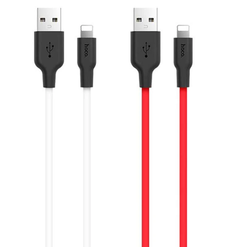 

Дата кабель Hoco X21 Silicone Lightning Cable (1m)