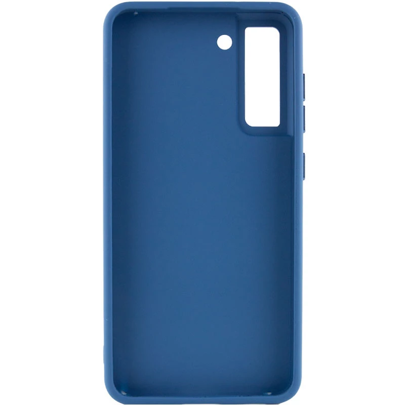TPU чохол Bonbon з металевими кнопками на Samsung Galaxy S24+ – Синій / Denim Blue. Фото 6 з 11