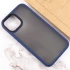 TPU+PC с металлическими кнопками для Apple iPhone 13 (6.1") – Синий / Navy Blue. Фото 4 из 5