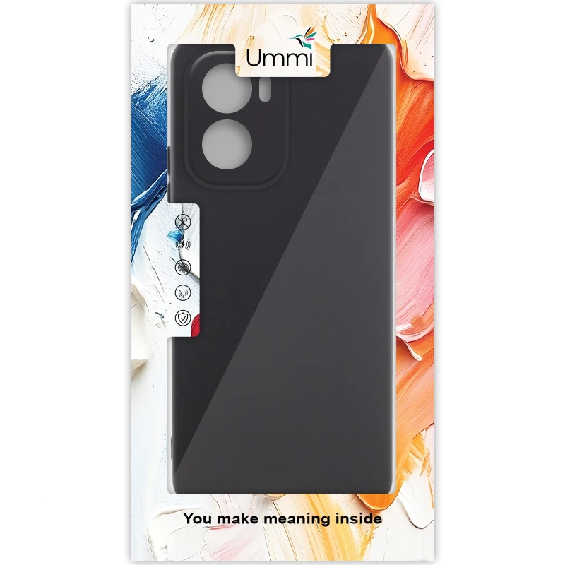 Чохол Silicone Cover Ummi Lakshmi Full Camera (AA) для Motorola Moto G05 – Чорний / Black. Фото 2 Чохол Silicone Cover Ummi Lakshmi Full Camera (AA) для Motorola Moto G05 – Чорний / Black. Фото 2 з 2
