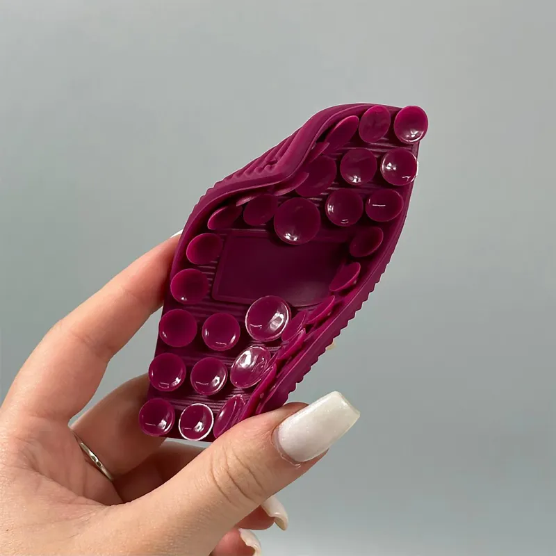 Тримач-присоска для телефону Sticker Hold Silicone 100*60 мм – Plum. Фото 2 з 2