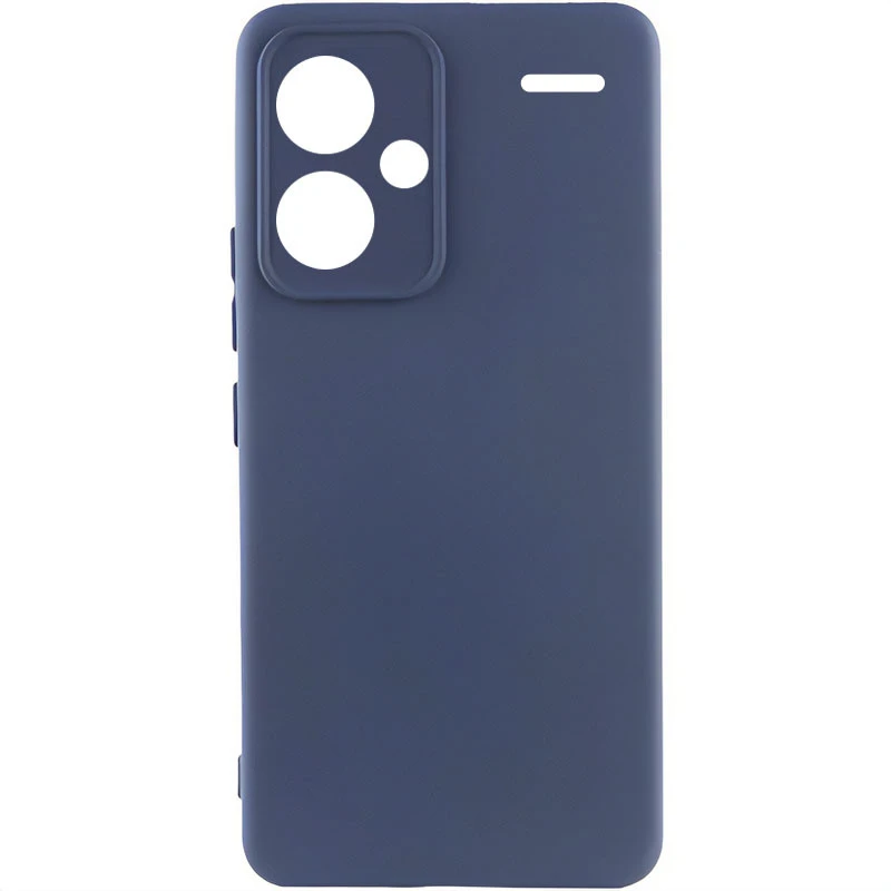 Чохол Silicone Cover Ummi Lakshmi Full Camera (AA) для Xiaomi Redmi Note 13 Pro+ – Синій / Midnight blue. Фото 1 з 2