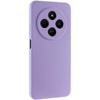 Чохол Silicone Case Lakshmi Plus з закритою камерою на Xiaomi Redmi 14C / Poco C75 — Бузковий / Dasheen