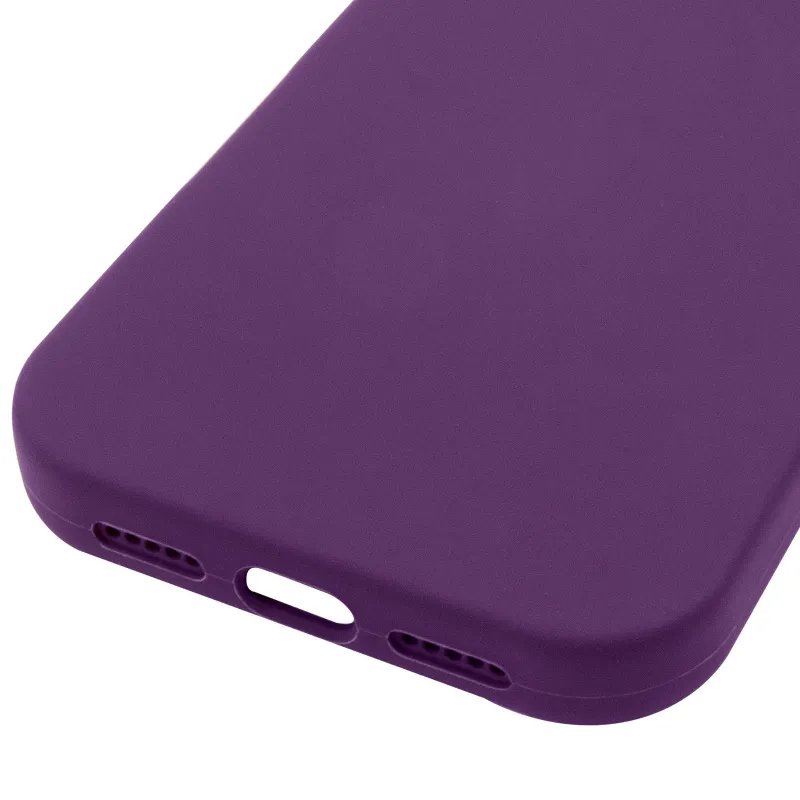 Чехол Silk Full Protective (AA) NO LOGO для Apple iPhone 17 Pro (6.3") – Фиолетовый / Amethyst. Фото 6 из 6