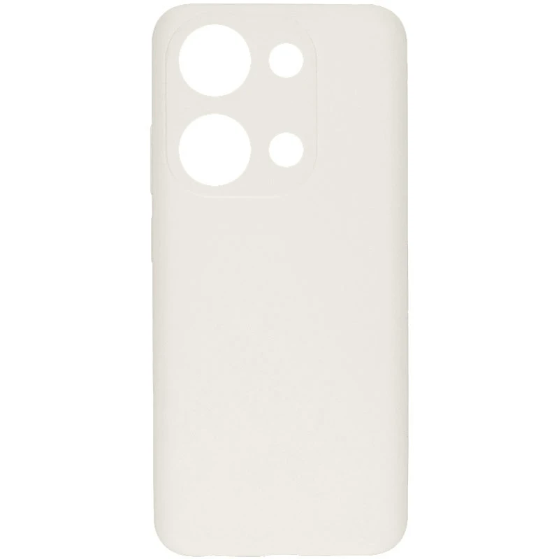 Чохол Silicone Case Lakshmi Premium із закритою камерою для Xiaomi 14T Pro – Білий / White. Фото 1 з 2