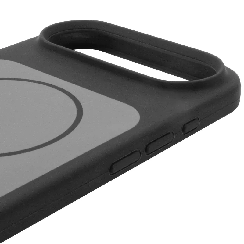 Чохол Silk Duo Color (AA) NO LOGO with Magnetic Fit для Apple iPhone 17 Air (6.5") – Black. Фото 8 з 9