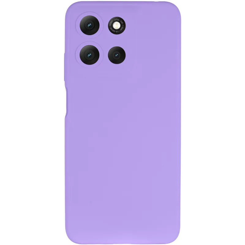 Чехол Silicone Case Lakshmi Premium з закритою камерою на Motorola Moto G15 4G – Сиреневый / Dasheen. Фото 4 из 8