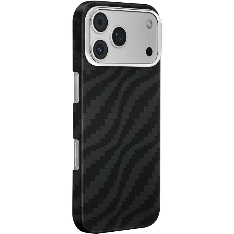 Чехол TPU+PC KVZV Kayla with Magnetic Fit для Apple iPhone 17 Pro Max (6.9") – Black. Фото 1 из 1