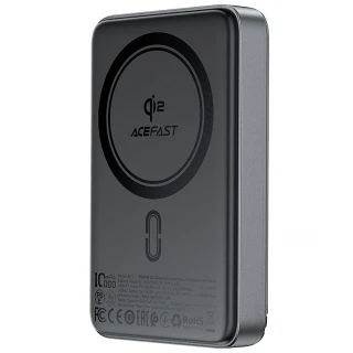 Портативний ЗП Power Bank Acefast M11 30W Qi2 з БЗП 10000 mAh фото 1 з 1