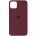 Чехол Silicone Case с закрытым низом для Apple iPhone 13 (6.1") – Бордовый / Plum. Фото 1 из 1