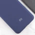 Чехол Silicone Case Lakshmi Premium Logo для Xiaomi Poco X6 – Темно-синий / Midnight blue. Фото 3 из 3