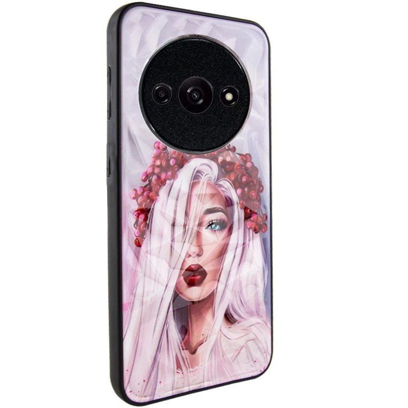 

Стеклянный чехол Prisma Ladies на Xiaomi Redmi A3 (Ukrainian Girl)