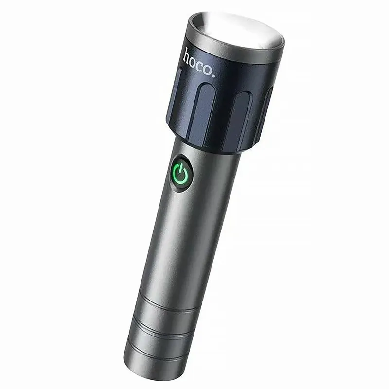 Ліхтар акумуляторний Hoco DL25 (1200Lm 350m 5000mAh) – silver. Фото 1 з 5