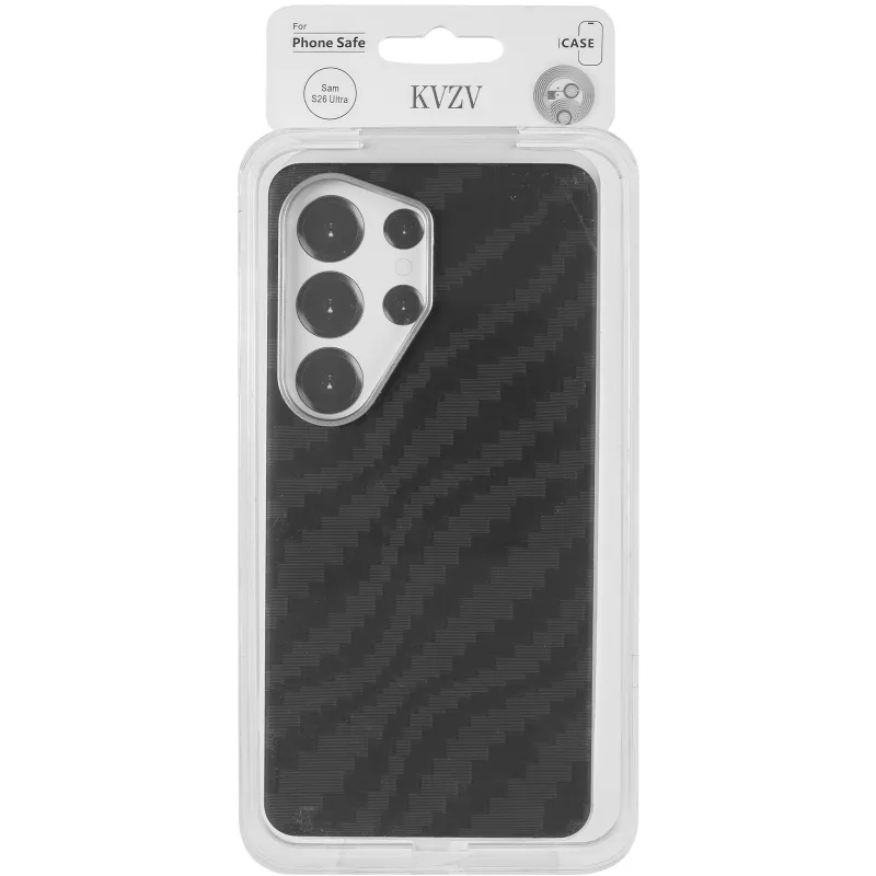 Чохол TPU+PC KVZV Kayla with Magnetic Fit для Samsung Galaxy S26 Ultra – Black. Фото 3 з 7
