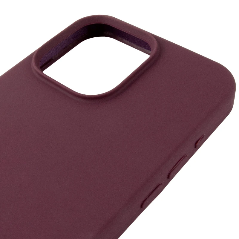 Чохол Silicone Case (AA) Logo with MagSafe для Apple iPhone 11 Pro (5.8") – Бордовий / Plum. Фото 5 з 6