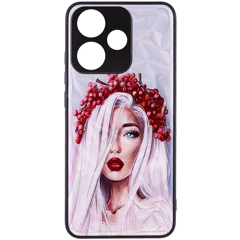 

Скляний чохол Prisma Ladies на Xiaomi Poco M6 4G (Ukrainian Girl)