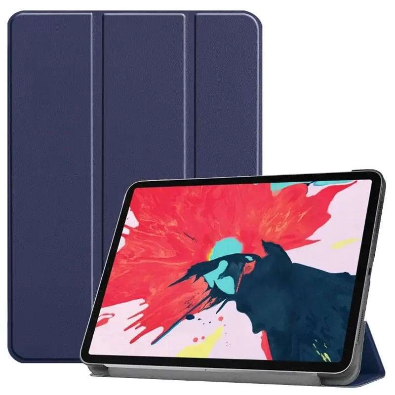 

Чехол для планшета с открытыми кнопками для Apple iPad 9,7" (2018) (Blue)