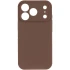 Чехол Silk Full Camera Protective (AA) NO LOGO для Apple iPhone 17 Pro (6.3") – Коричневый / Brown. Фото 3 из 6