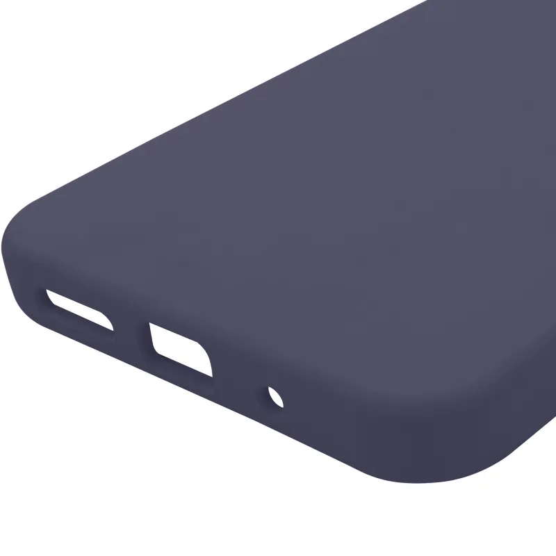 Чохол Silicone Case Lakshmi Premium із закритою камерою для Xiaomi Redmi 12 – Сірий / Dark Gray. Фото 10 з 10