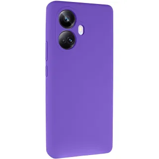 Чохол Silicone Case Lakshmi Premium із закритою камерою для Realme 10 Pro+ — Фіолетовий / Amethyst