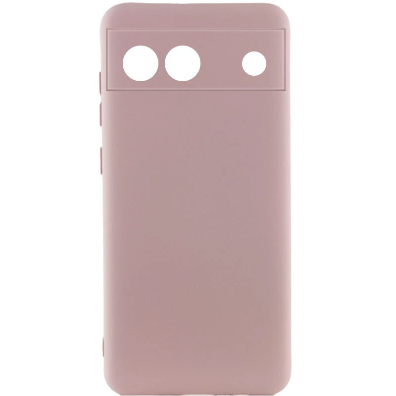 

Чохол Silicone Case Lakshmi з закритою камерою на Google Pixel 6a (Рожевий / Pink Sand)