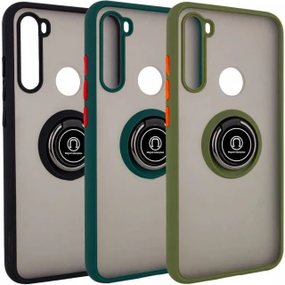 Чехол с металлическим кольцом-держателем для Xiaomi Redmi Note 8T фото 1 Чехол с металлическим кольцом-держателем для Xiaomi Redmi Note 8T фото 1 из 1