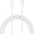 Дата кабель Baseus Superior Series Fast Charging Type-C to Lightning PD 20W (1m) – Белый. Фото 1 из 3