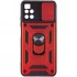 Протиударний чохол Serge Ring з захистом камери на Xiaomi Poco M4 Pro 5G – Червоний. Фото 3 з 7