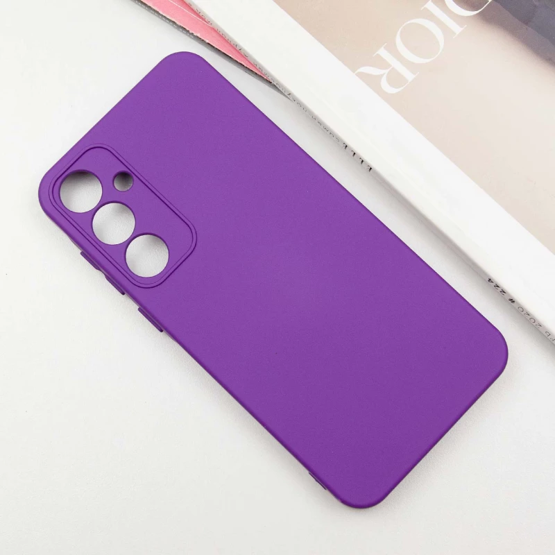 Чохол Silicone Case Lakshmi з закритою камерою на Samsung Galaxy S24 – Фіолетовий / Purple. Фото 6 з 14