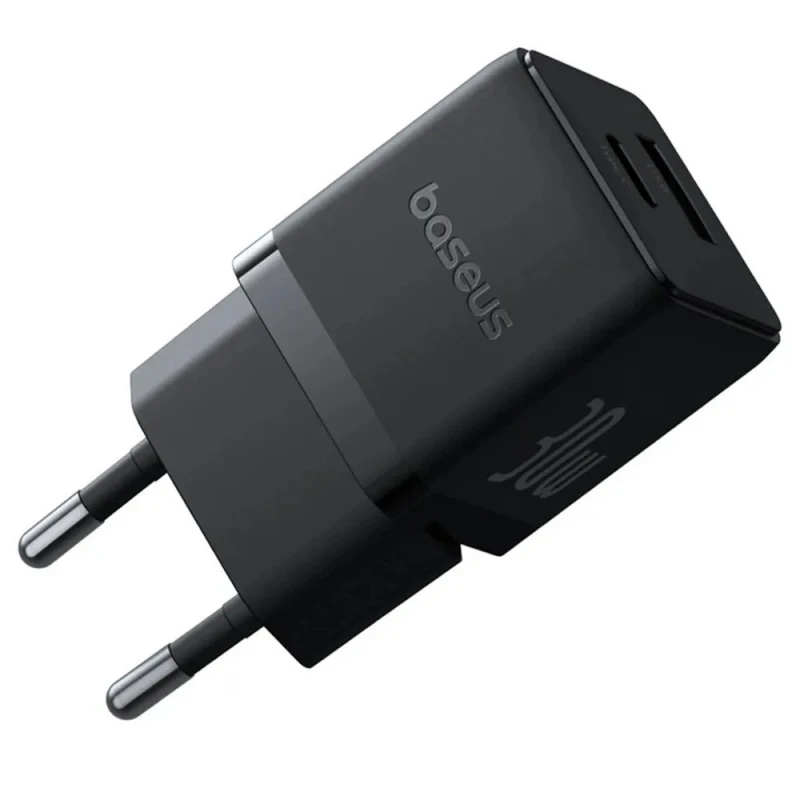 МЗП Baseus Palm Fast Charger 30W (1USB-A/1C) (P1011160A) – Cluster Black. Фото 4 з 6