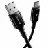 Дата кабель Proove Flex Metal USB to Type-C 3A (1m) – Black. Фото 2 з 3