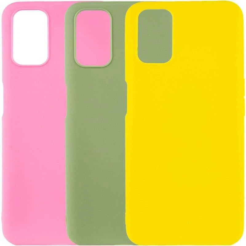 Кольоровий силіконовий чохол на Oppo A76 4G фото 2 з 2