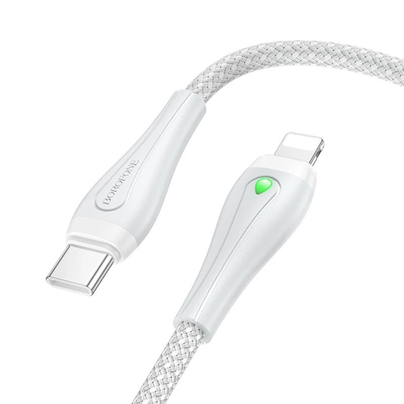 

Дата кабель Borofone BX100 Advantage 27W Type-C to Lightning (Gray)
