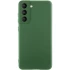 Чохол Silicone Case Lakshmi Plus з закритою камерою на Samsung Galaxy S21 FE – Зелений / Dark green. Фото 2 з 8