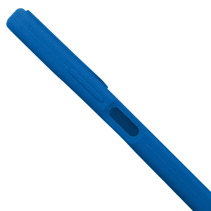 Чохол Silicone Cover Ummi Lakshmi Full Camera (AA) для Xiaomi Poco M6 4G – Синій / Navy blue. Фото 2 з 2